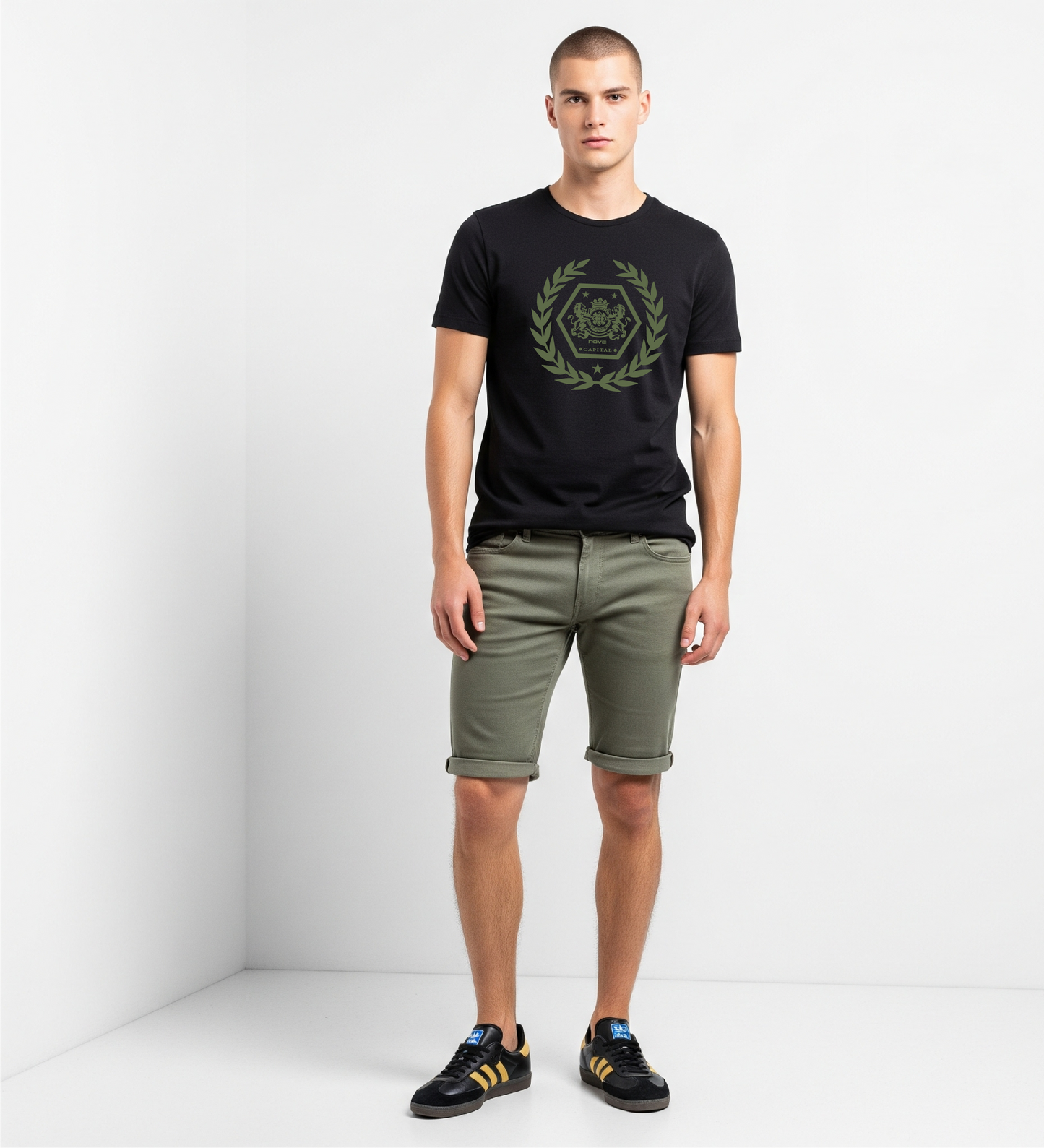 T-SHIRT PARIS CAPITAL KAKI