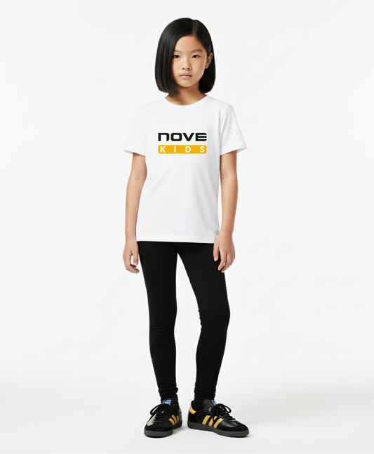 T-SHIRT NOVE KIDS BLANC