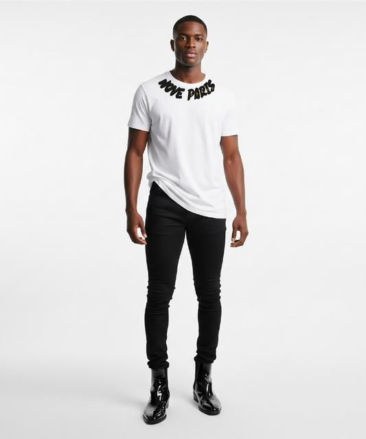 T-SHIRT KARMA BLANC
