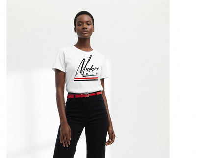 T-SHIRT MADAME PARIS BLANC